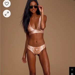 Lulus Snake Bikini